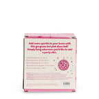 Boule disco suspendue (10 cm) - Rose
