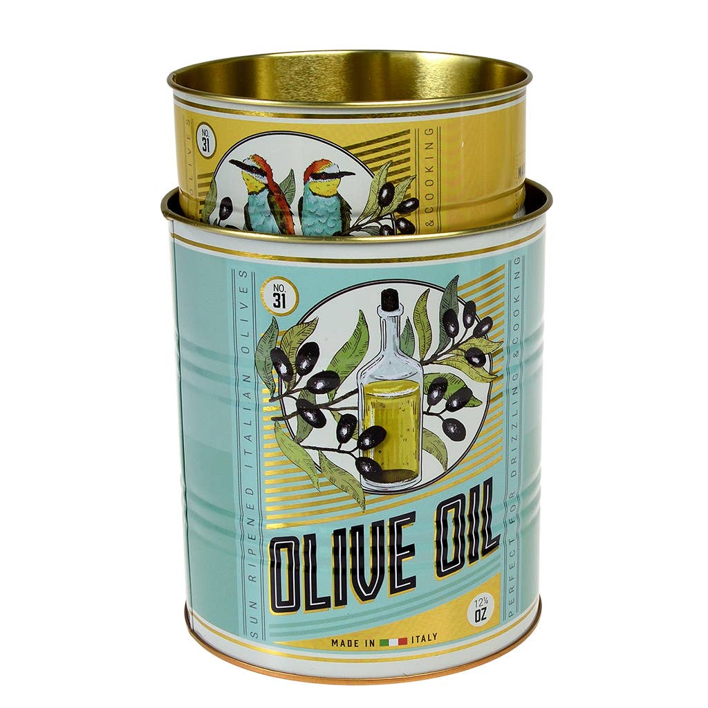 Boîtes de rangement moyennes (lot de 2) - Huile d'olive