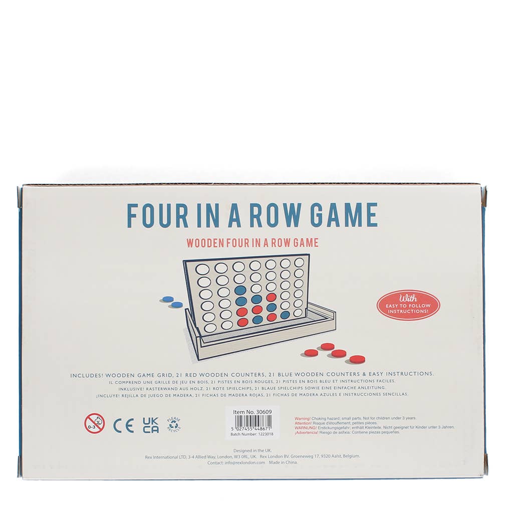 Jeu de Puissance 4 en bois
