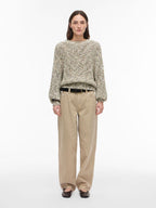 ROULAURA L/S O-NECK KNIT