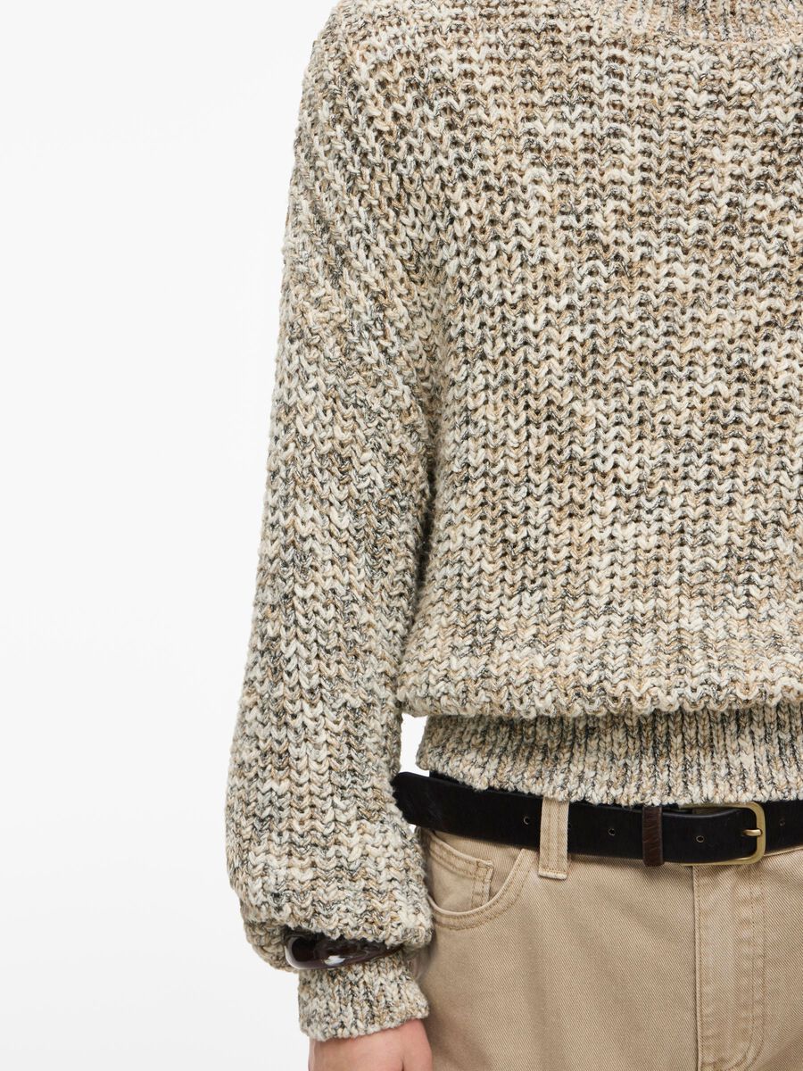 ROULAURA L/S O-NECK KNIT