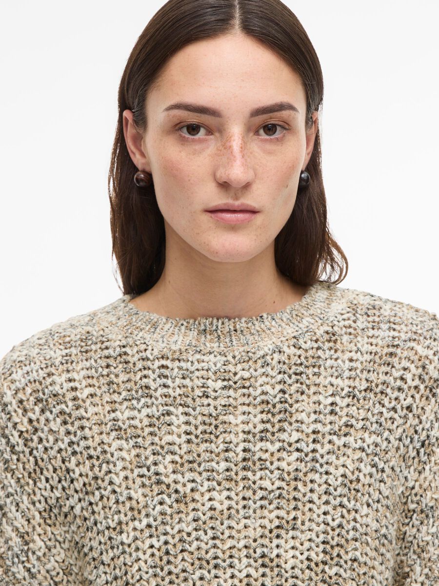 ROULAURA L/S O-NECK KNIT