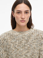 ROULAURA L/S O-NECK KNIT