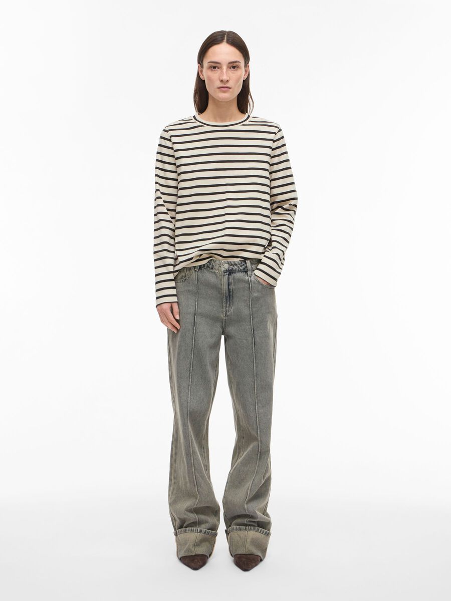 ROUGRETA L/S O NECK TEE