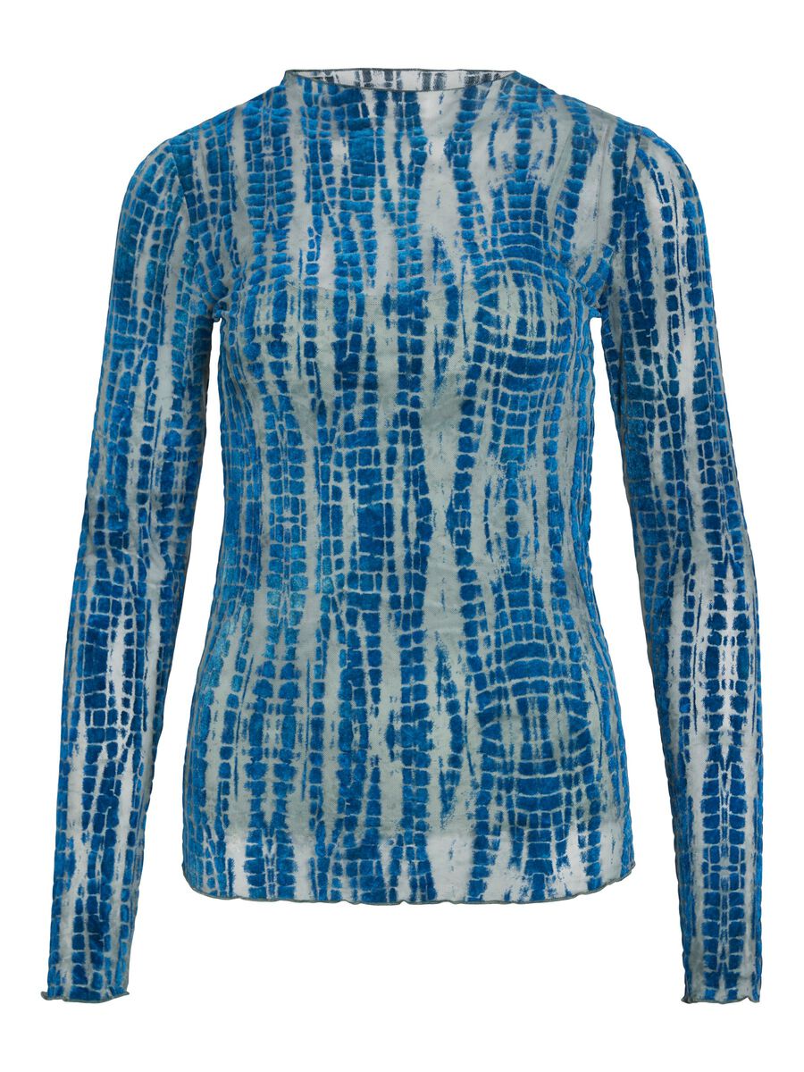 ROUMEENA L/S O-NECK TOP