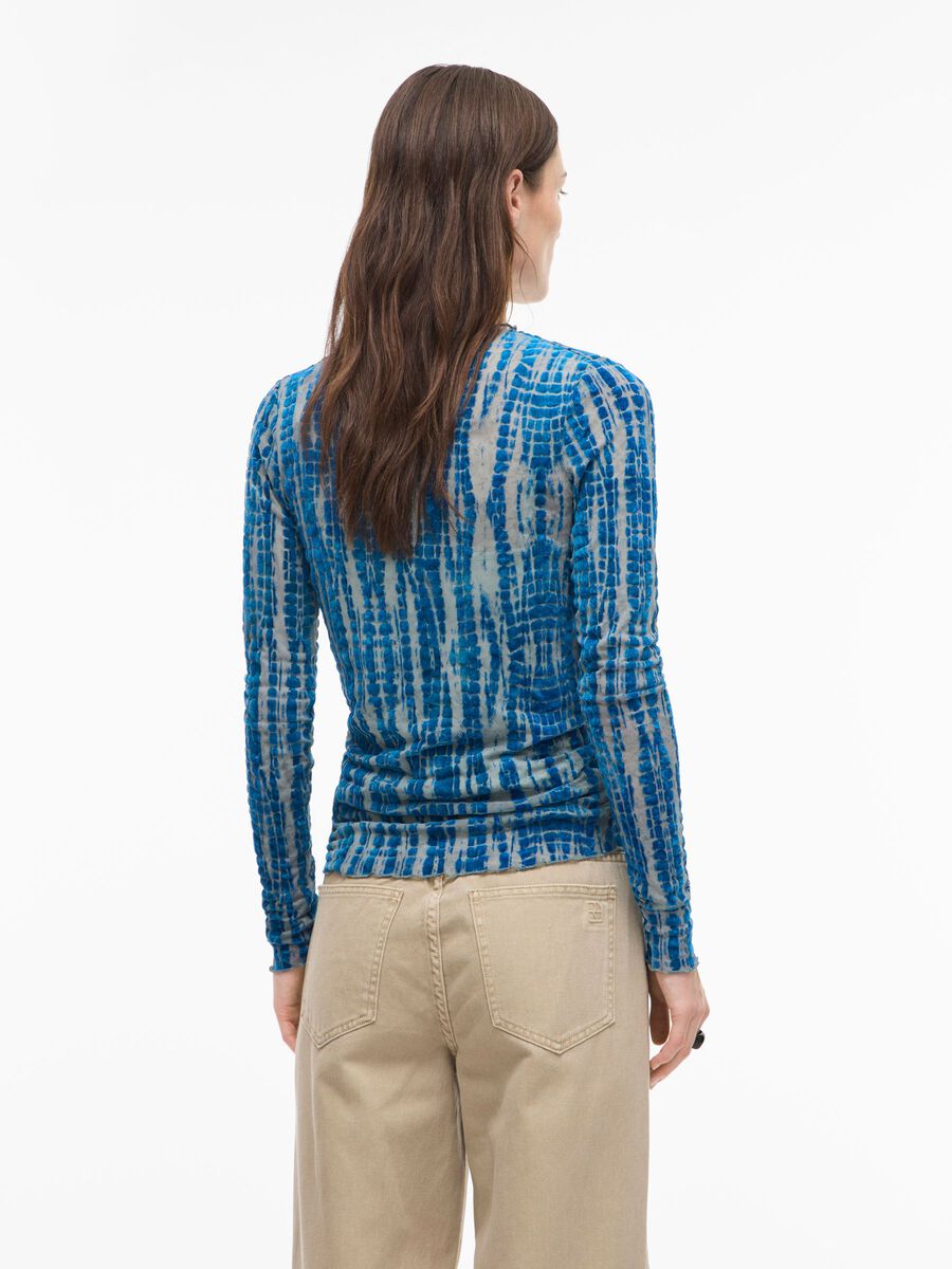 ROUMEENA L/S O-NECK TOP