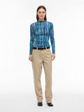 ROUMEENA L/S O-NECK TOP
