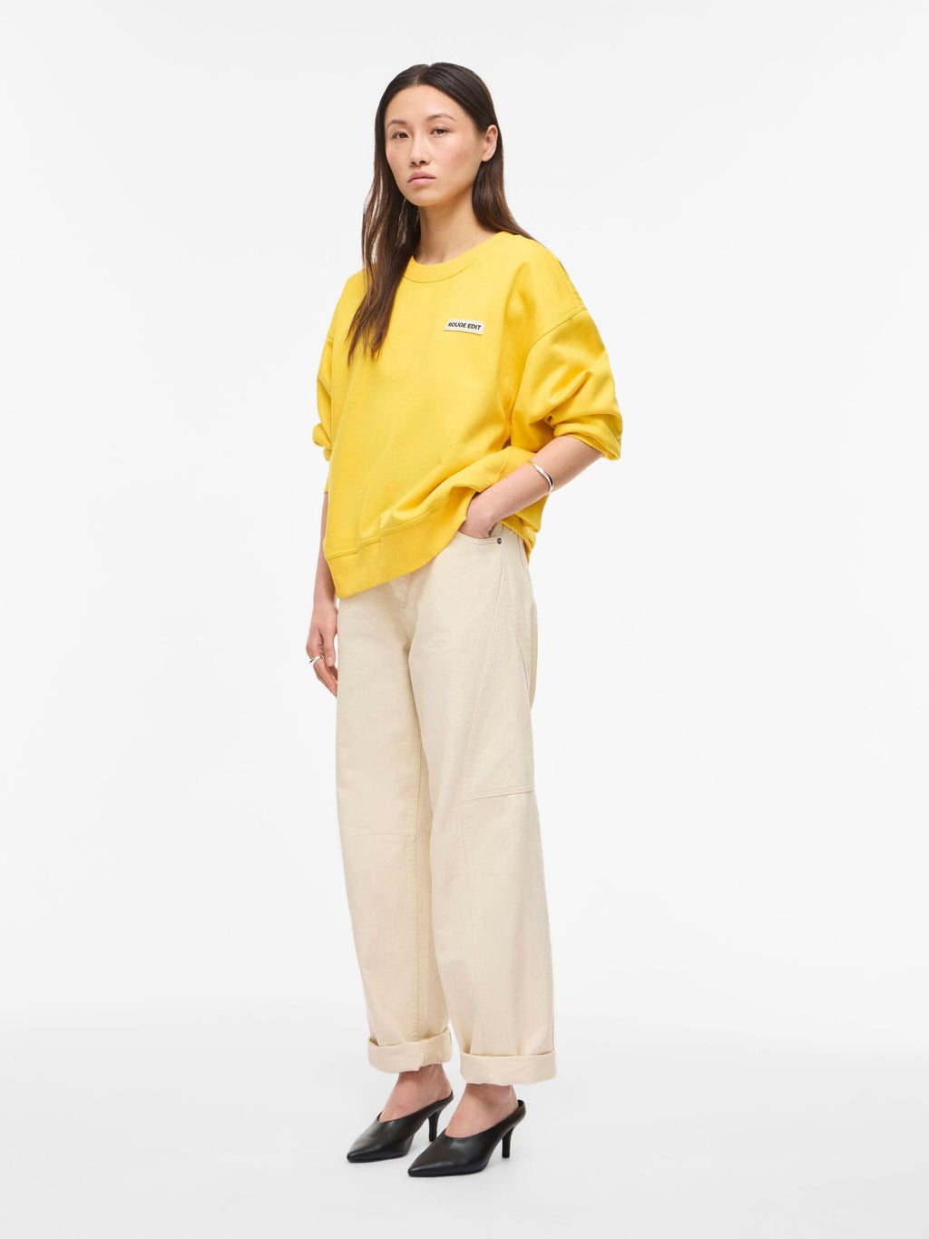 ROUYORK L/S O-NECK SWEAT/1