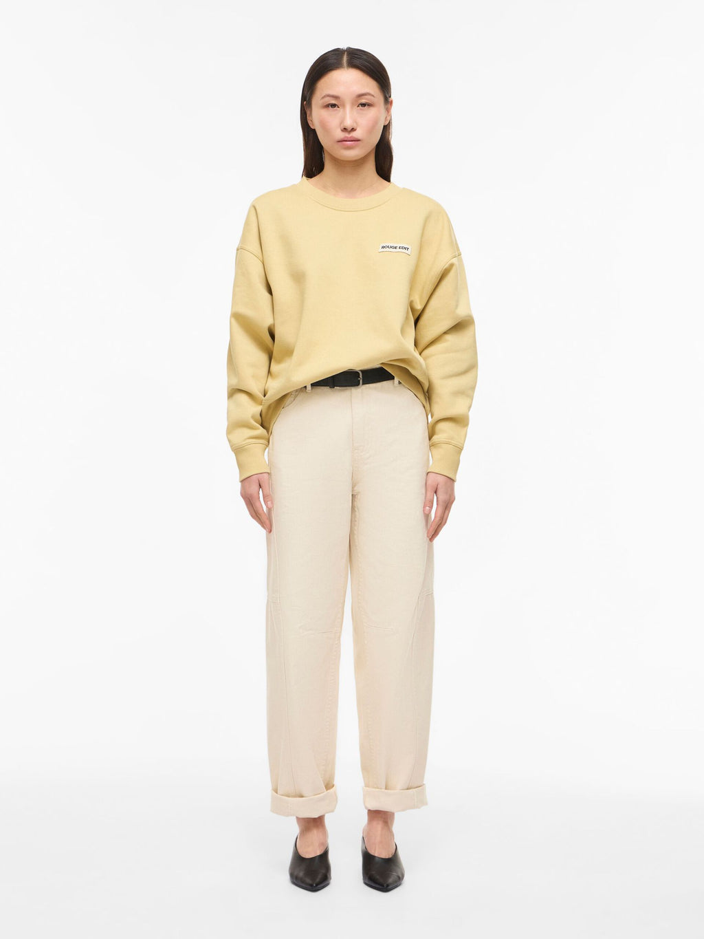 ROUYORK L/S O-NECK SWEAT/1