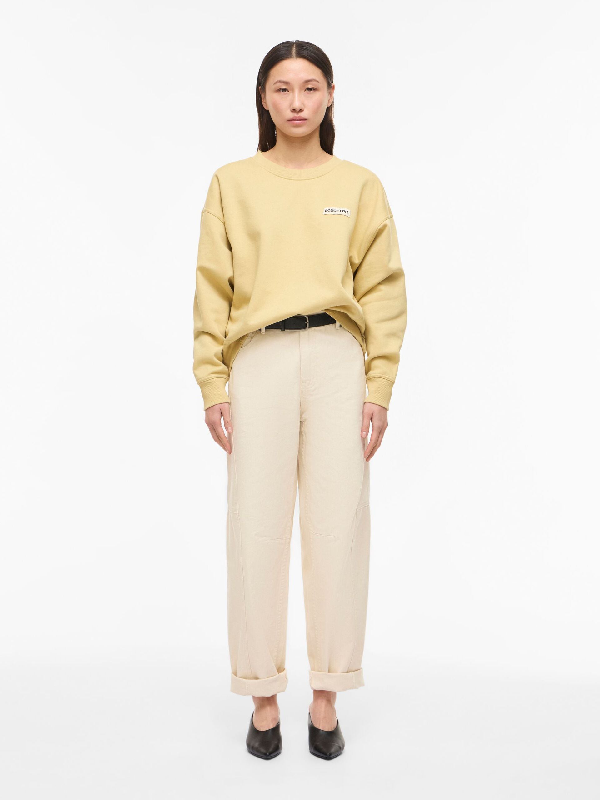 ROUYORK L/S O-NECK SWEAT/1