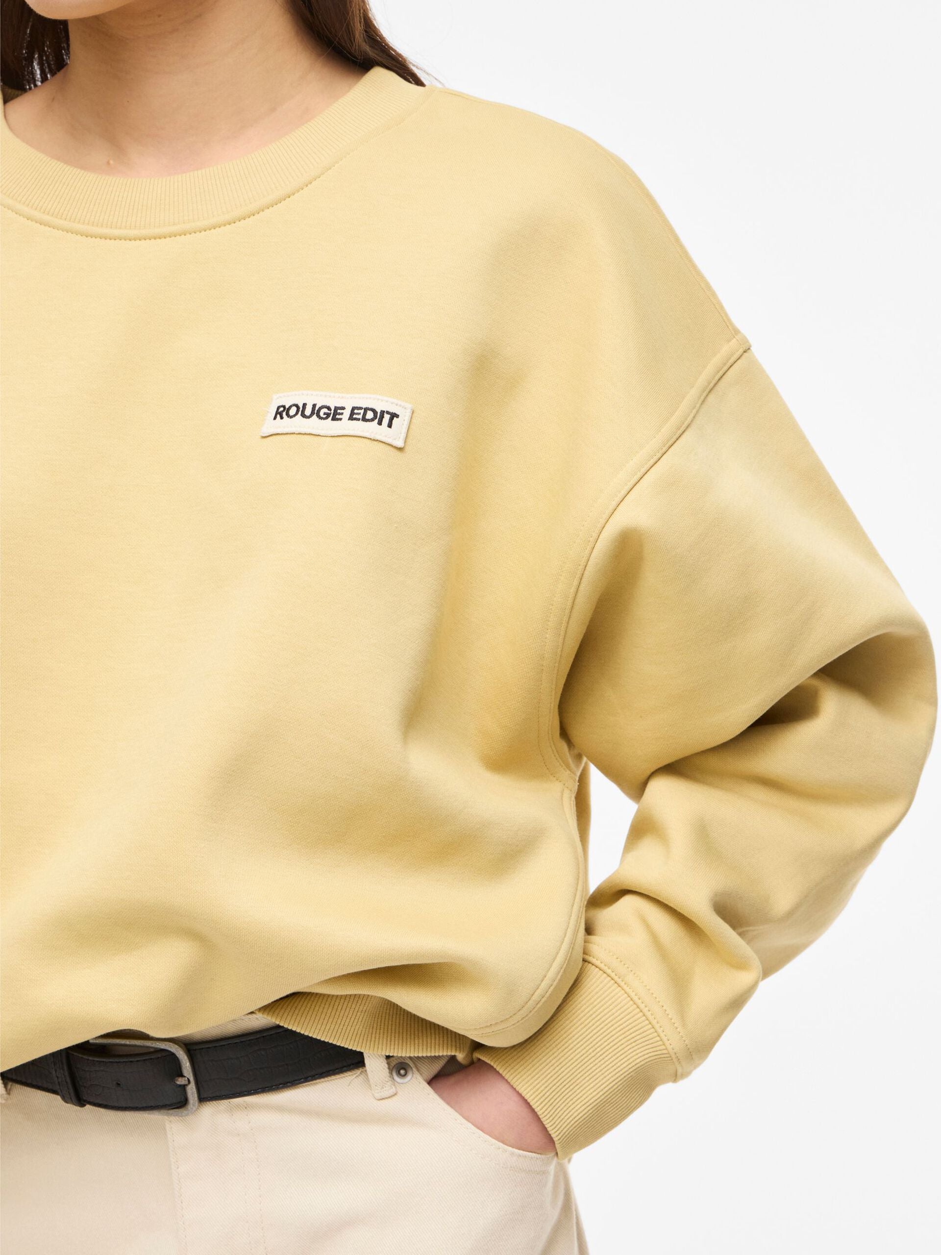ROUYORK L/S O-NECK SWEAT/1