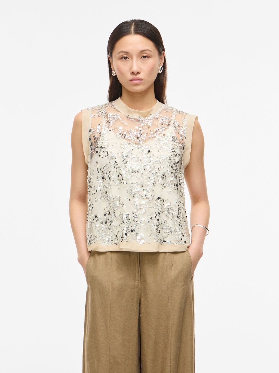 ROULEONA S/L O-NECK TOP