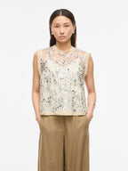 ROULEONA S/L O-NECK TOP