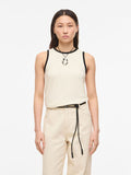 ROUHELENA O-NECK TANK TOP