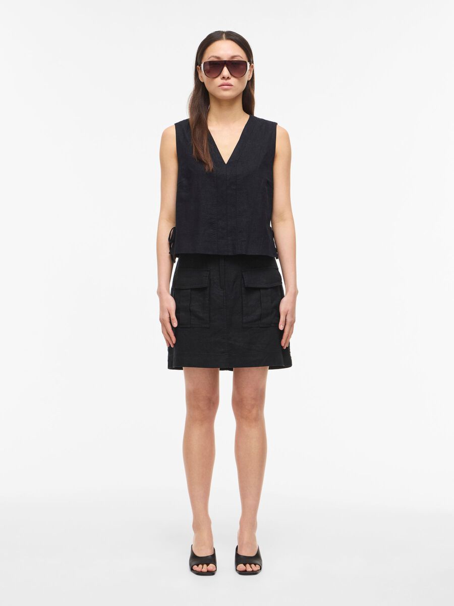 ROUSUMMER S/L V-NECK VEST