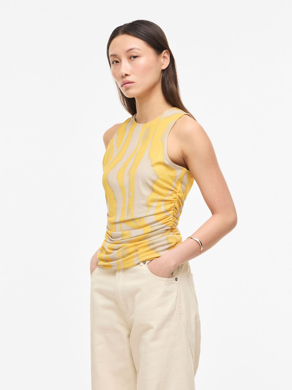 ROUSALLY S/L O-NECK TOP
