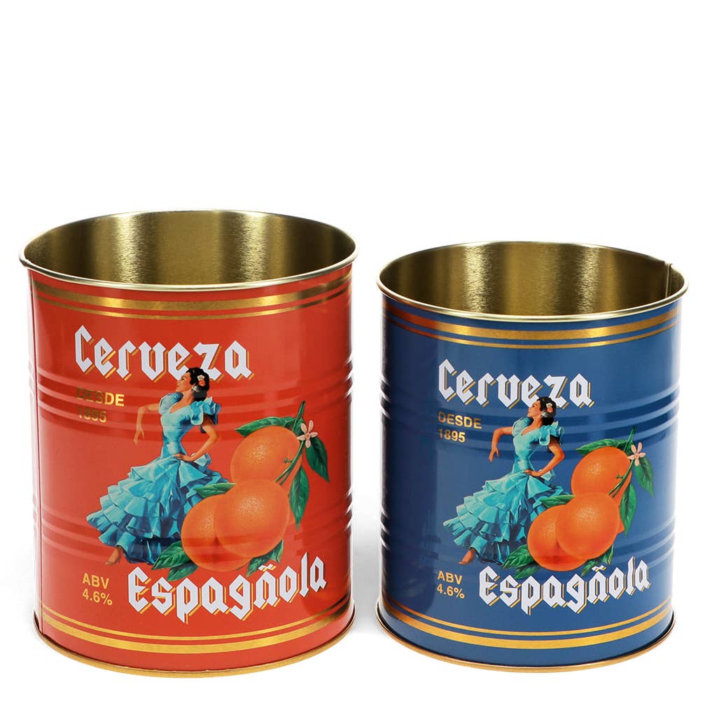 Boîtes de rangement moyennes (ensemble de 2) - Cerveza Española