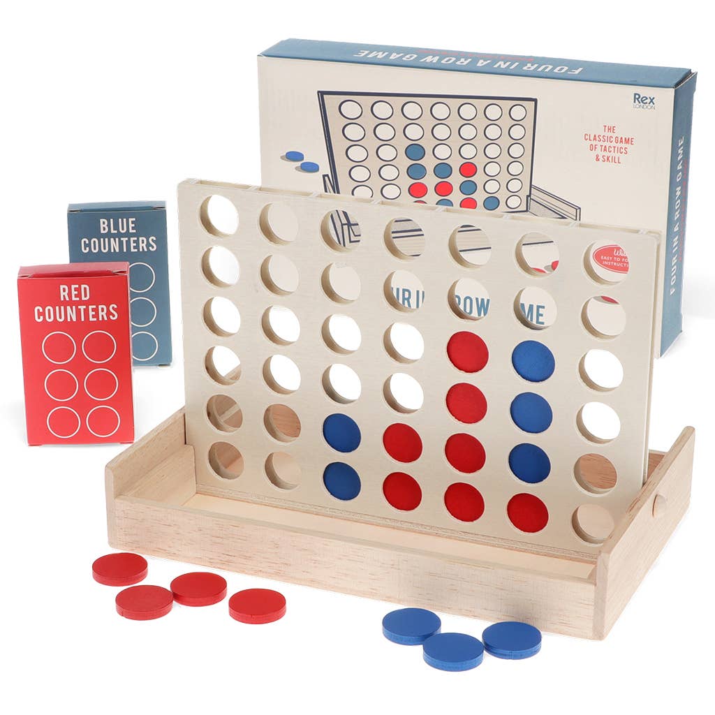 Jeu de Puissance 4 en bois
