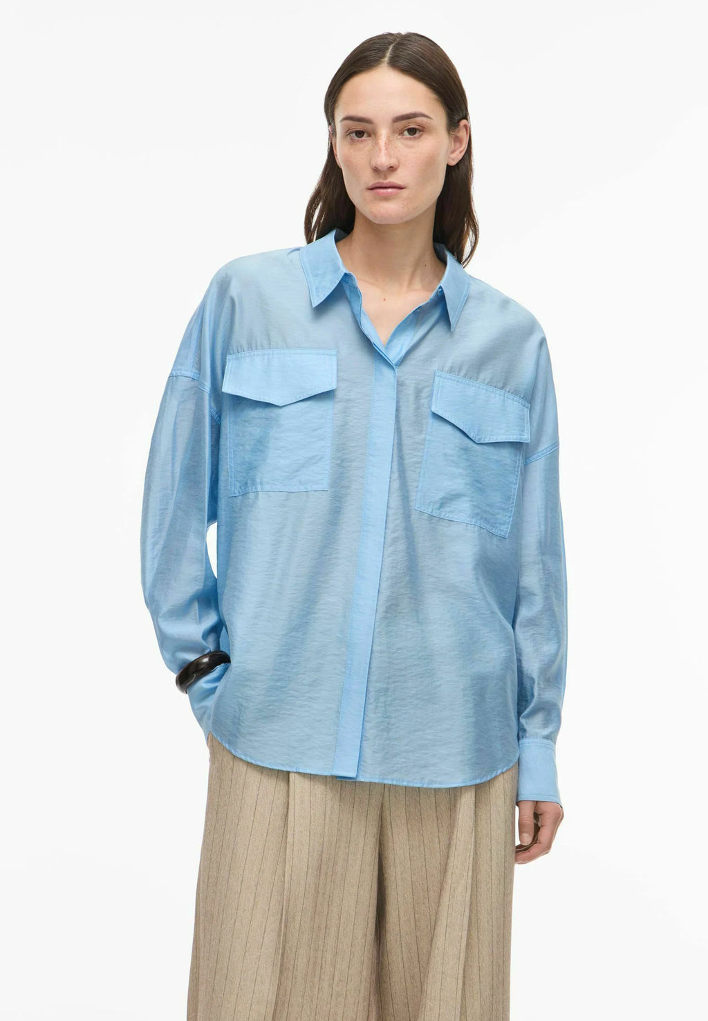 ROUALININE L/S OVERSIZED SHIRT