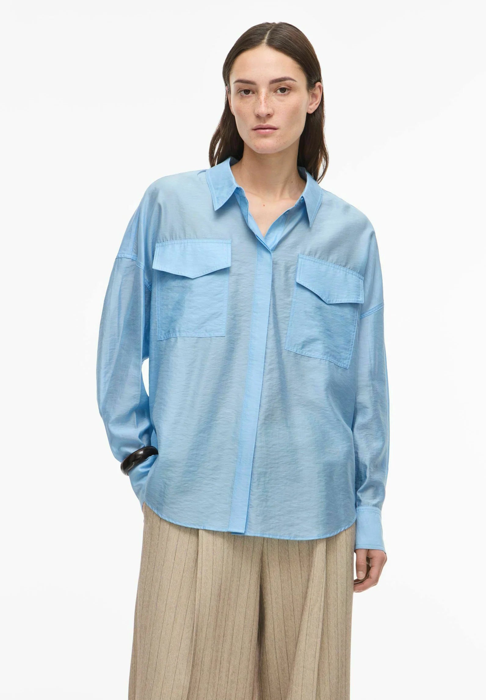 ROUALININE L/S OVERSIZED SHIRT