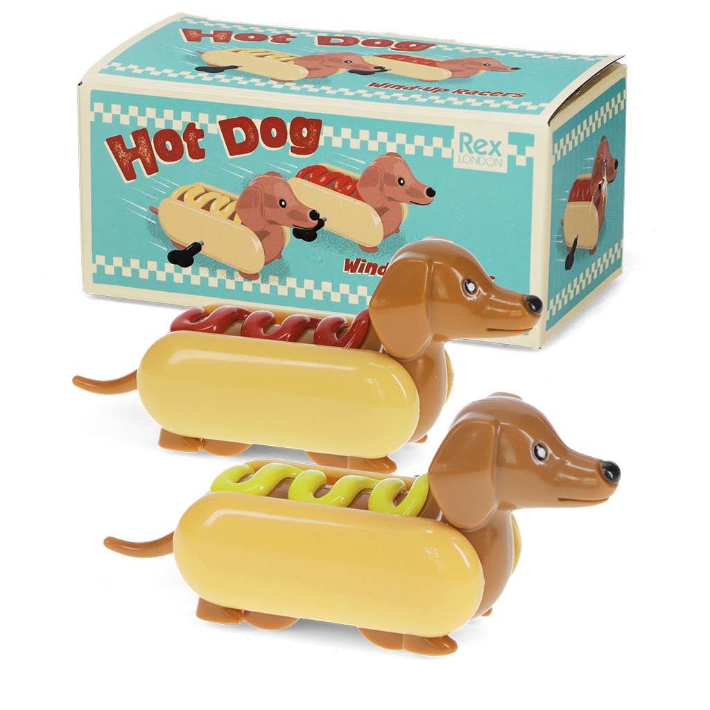 Voitures à remontoir (lot de 2) - Hot Dog
