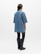 OBJFRIDA 3/4 SLEEVE LO DRESS NOOS