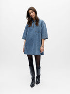 OBJFRIDA 3/4 SLEEVE LO DRESS NOOS