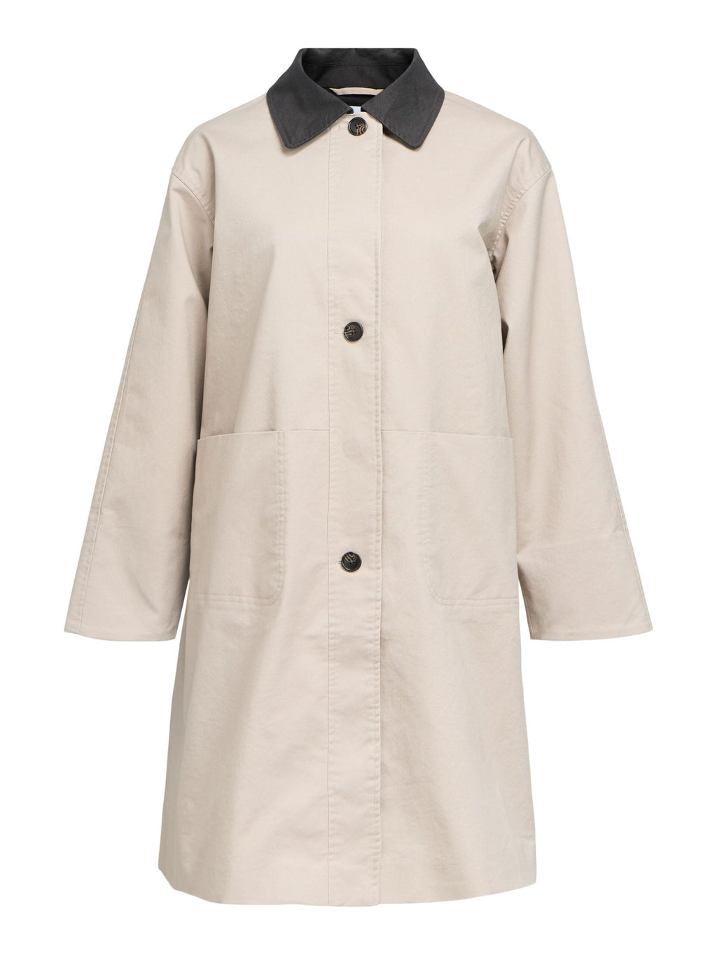 OBJALORA L/S LO LONG TRENCHCOAT 143