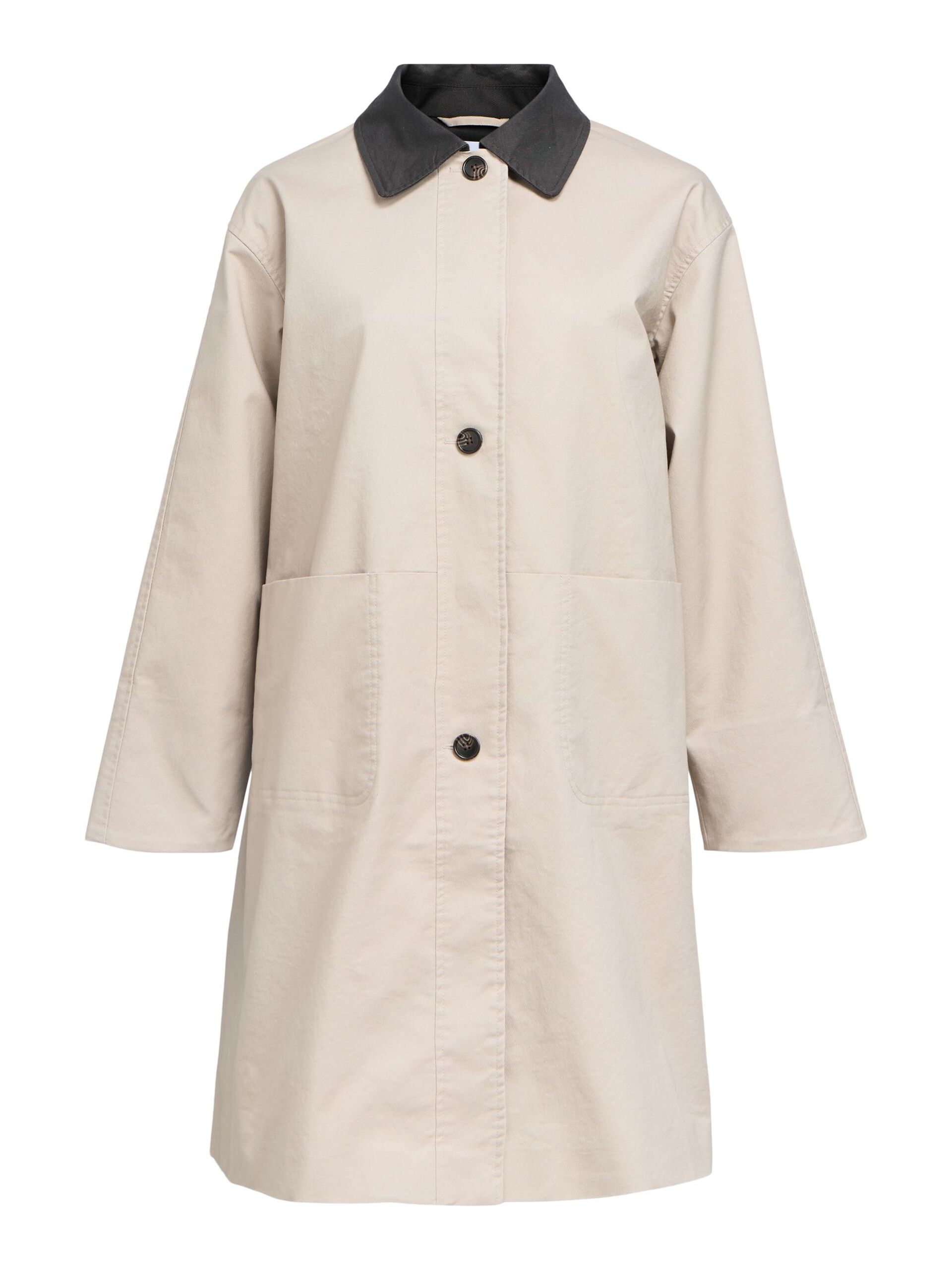 OBJALORA L/S LO LONG TRENCHCOAT 143