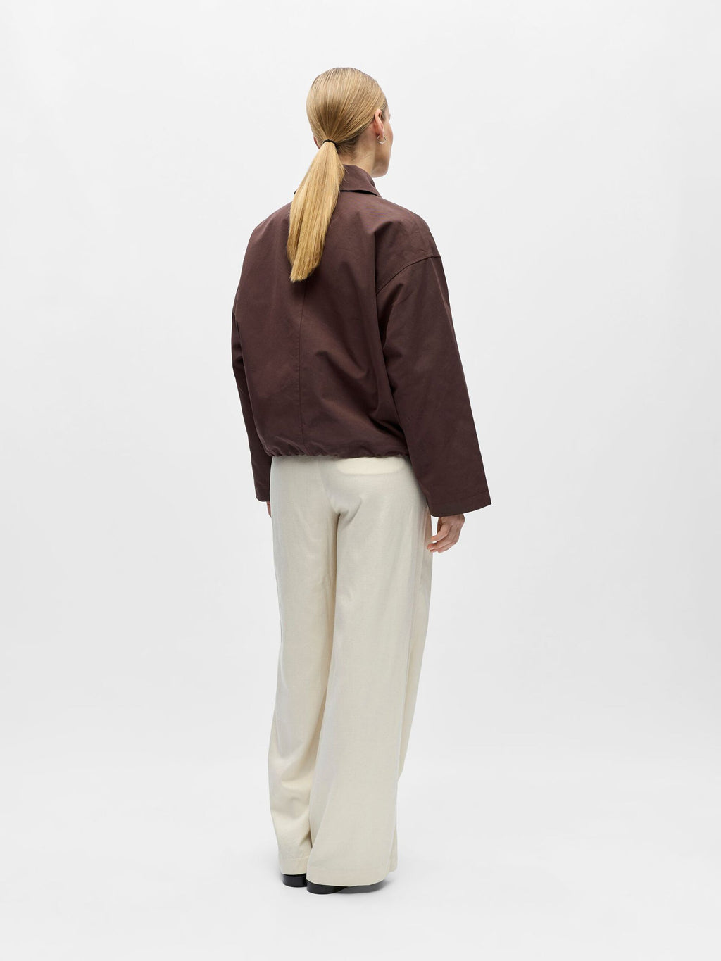 OBJJOSIE LO SHORT TRENCH COAT 143