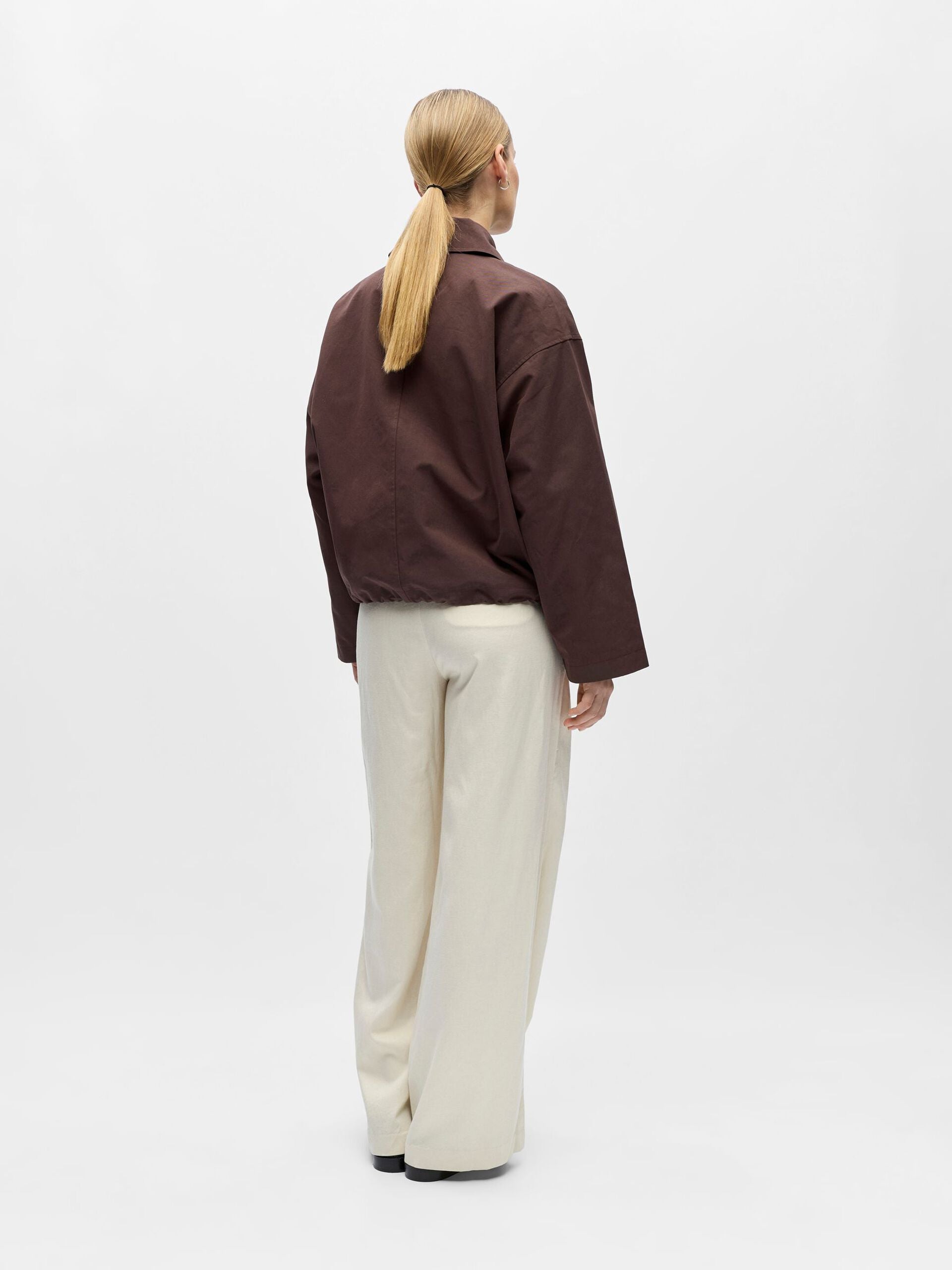 OBJJOSIE LO SHORT TRENCH COAT 143