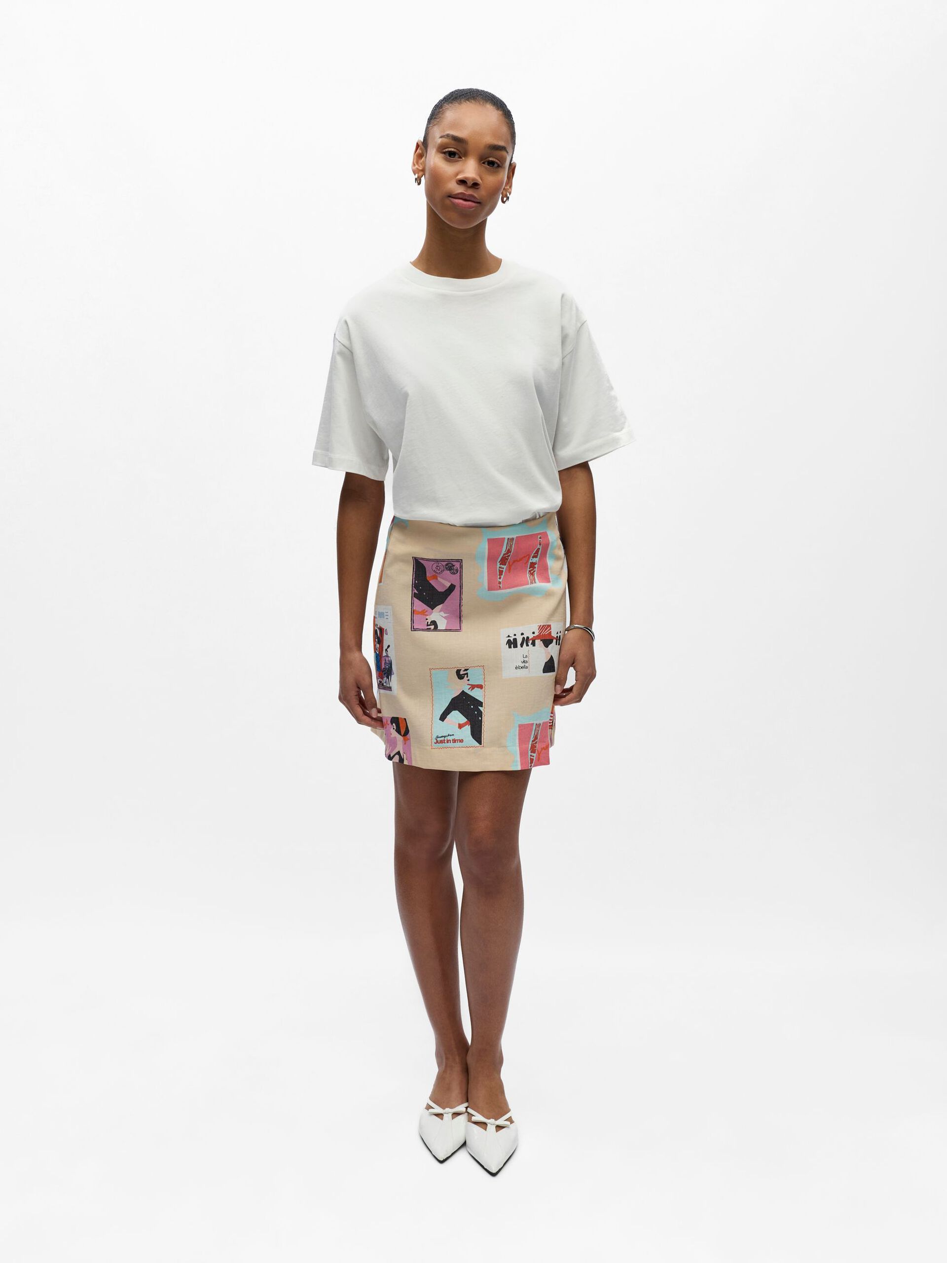 OBJTRACY HW SHORT SKIRT 143