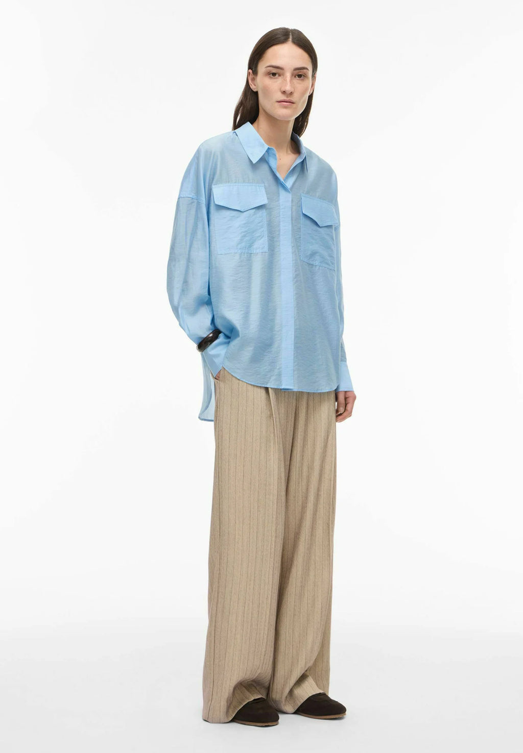 ROUALININE L/S OVERSIZED SHIRT