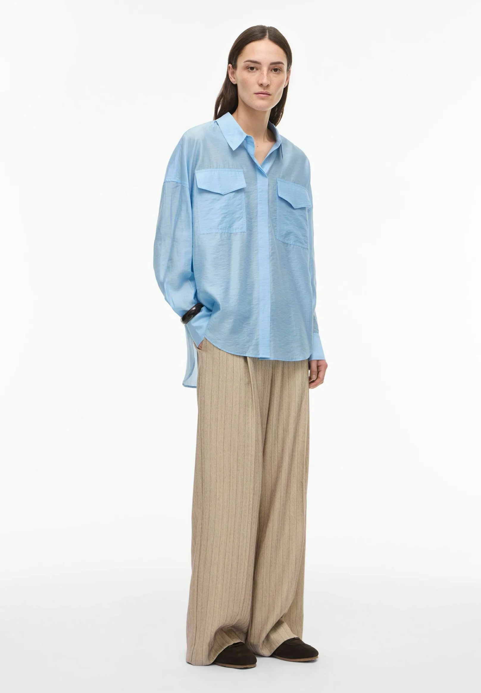 ROUALININE L/S OVERSIZED SHIRT