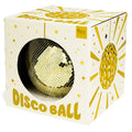 Boule disco suspendue (20 cm) - Or