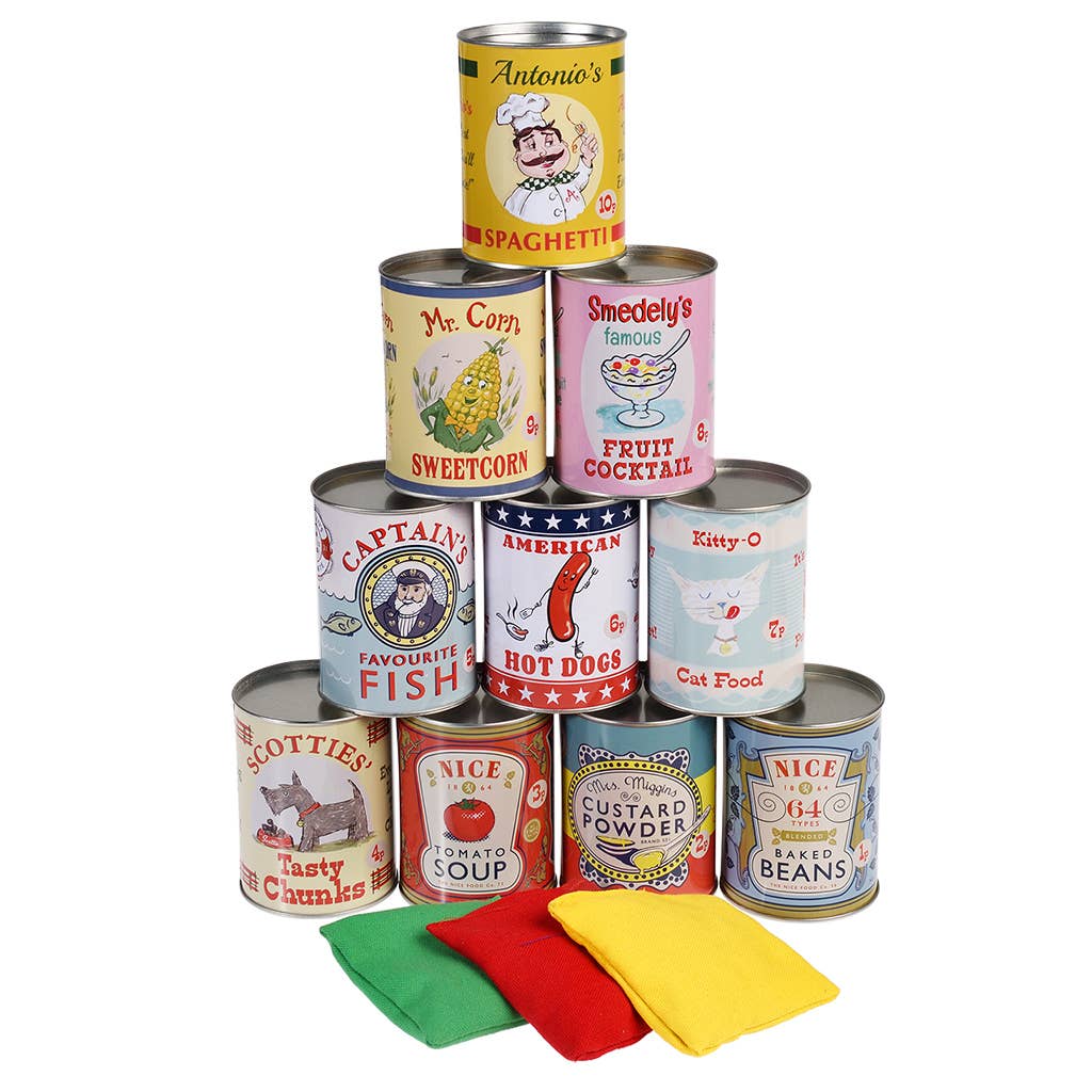 Jeu traditionnel de chamboule-tout