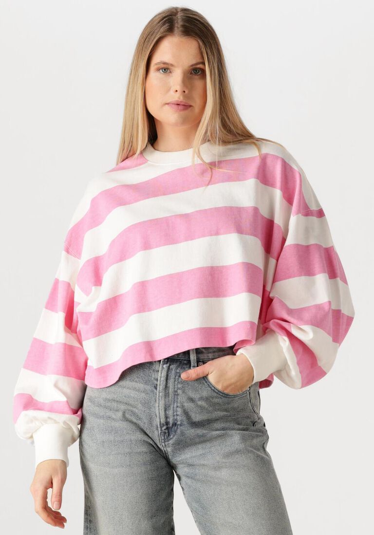 OVERSIZED STRIPED LONG SLEEVE