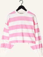 OVERSIZED STRIPED LONG SLEEVE