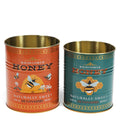Boîtes de rangement moyennes (lot de 2) - Miel
