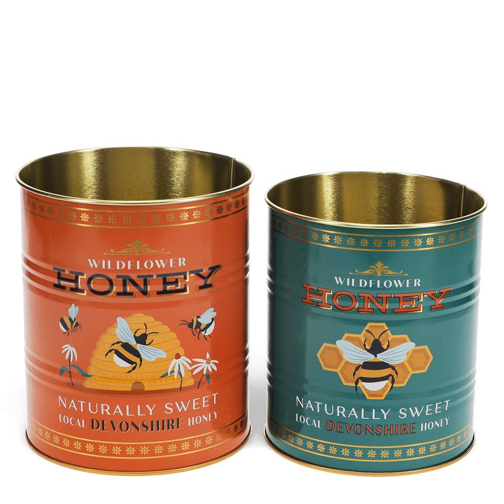 Boîtes de rangement moyennes (lot de 2) - Miel