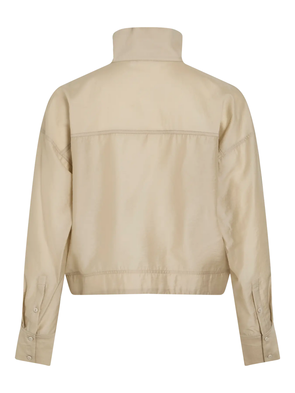 ROUSTINA L/S HIGH NECK SHIRT/1