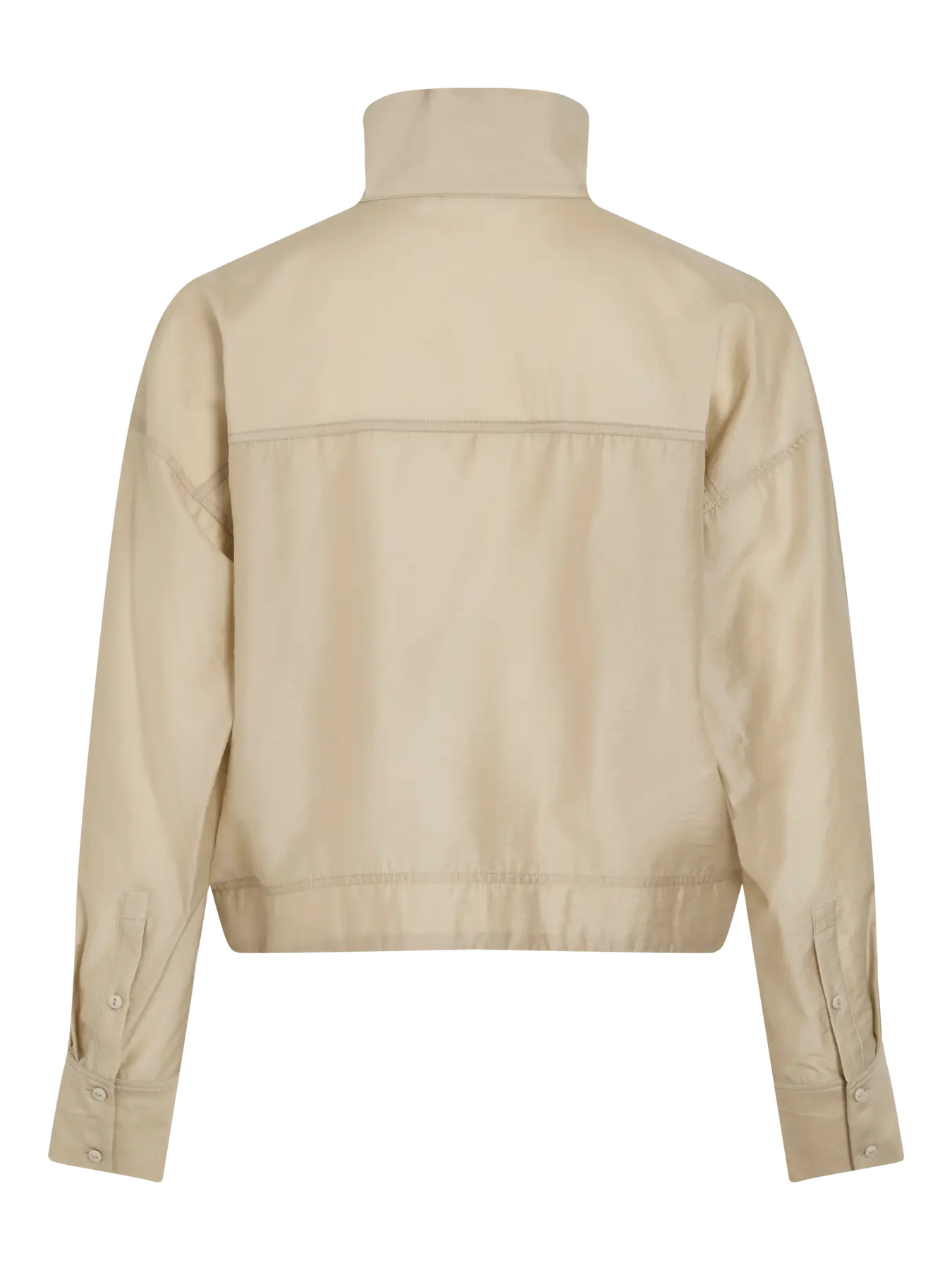 ROUSTINA L/S HIGH NECK SHIRT/1