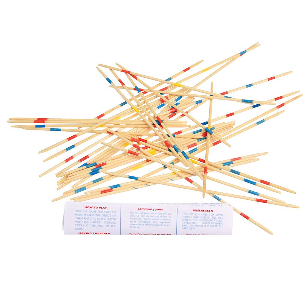 Jeu de mikado en bois