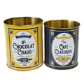 Boîtes de rangement moyennes (lot de 2) - Café de Paris