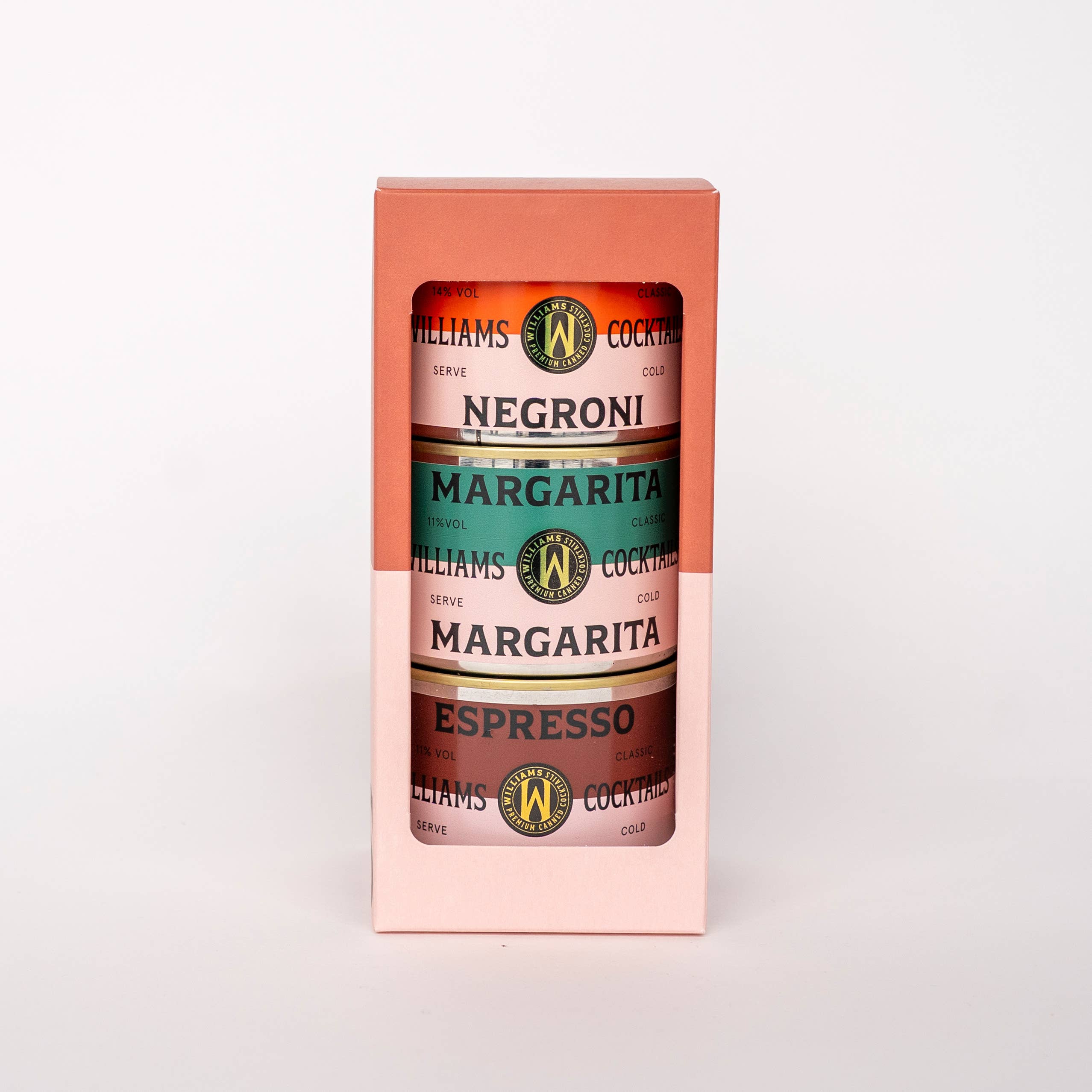 Coffret cadeau – 3 cocktails prêts à boire (11%)