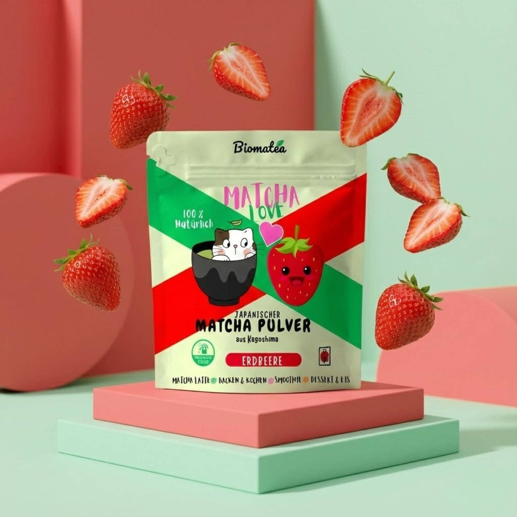 Matcha Love, 50 g de poudre de thé matcha japonais au goût de mangue