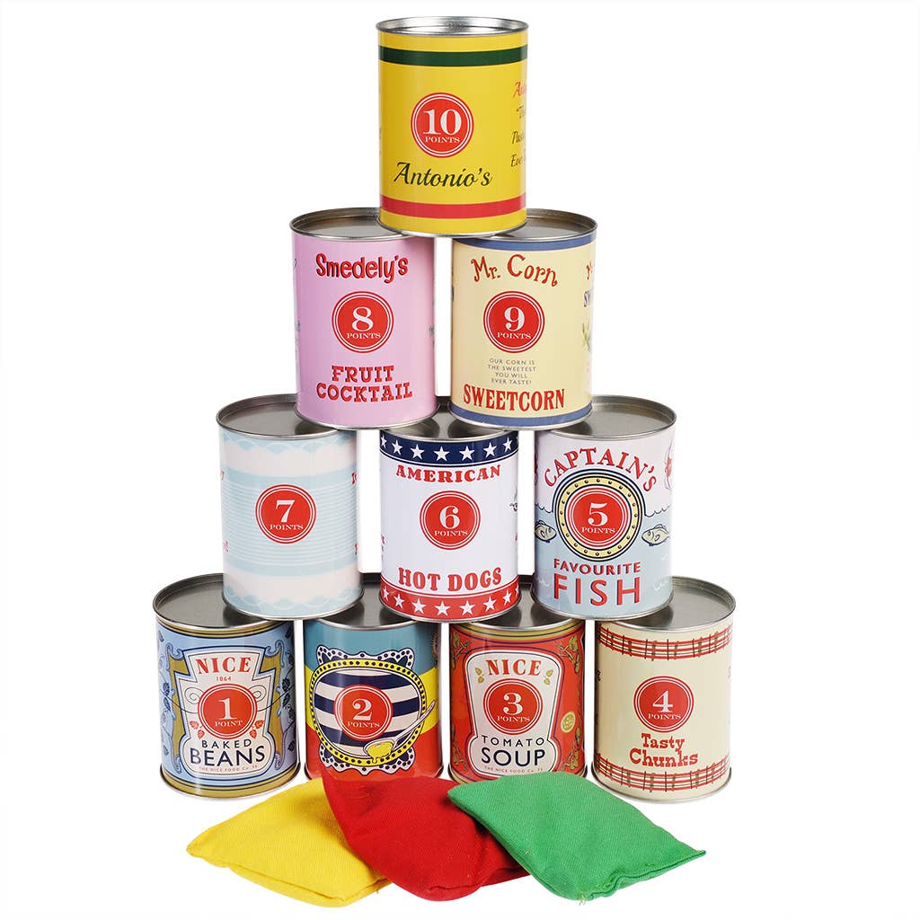 Jeu traditionnel de chamboule-tout