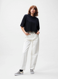 BEADED FRINGED TSHIRT
