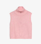 HALF ZIP VEST