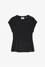 TSHIRT WITH WAIST PLEATS